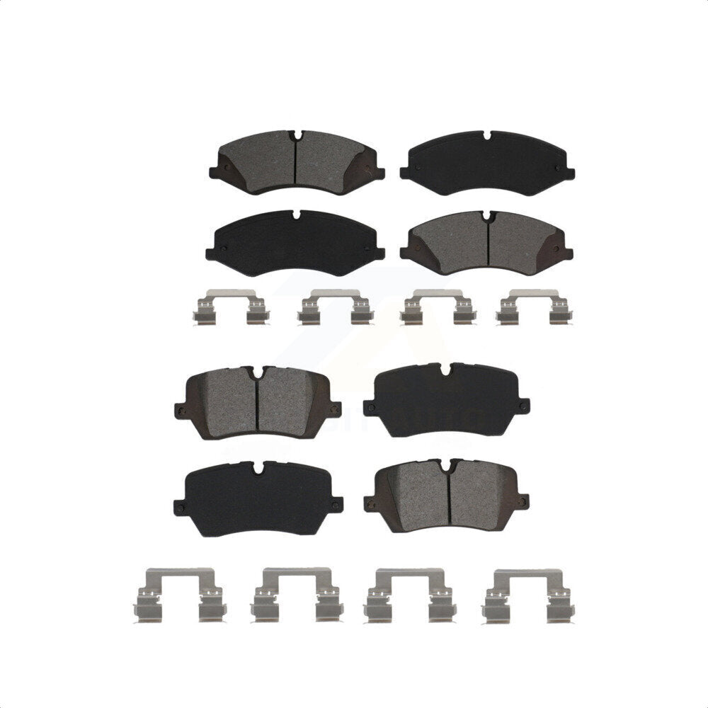 Front Rear Semi-Metallic Brake Pads Kit For Land Rover Range Sport Discovery KSM-100504