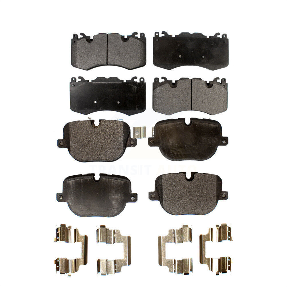 Front Rear Semi-Metallic Brake Pads Kit For Land Rover Range Sport Supercharged KPF-100183