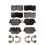 Front Rear Semi-Metallic Brake Pads Kit For Land Rover Range Sport Supercharged KPF-100183