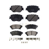 Front Rear Semi-Metallic Brake Pads Kit For Lexus IS250 KPF-100477
