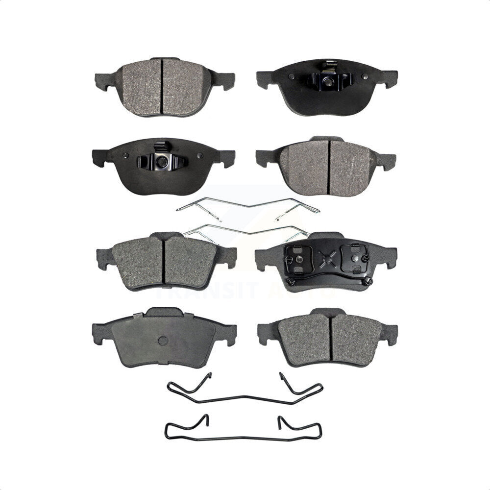 Front Rear Semi-Metallic Brake Pads Kit For Mazda 3 5 KPF-100024