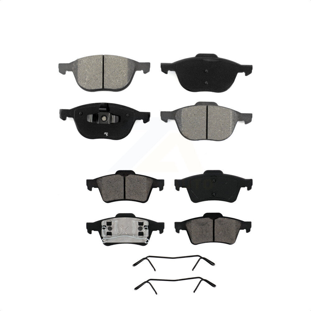 Front Rear Semi-Metallic Brake Pads Kit For Mazda 3 5 KSM-100025