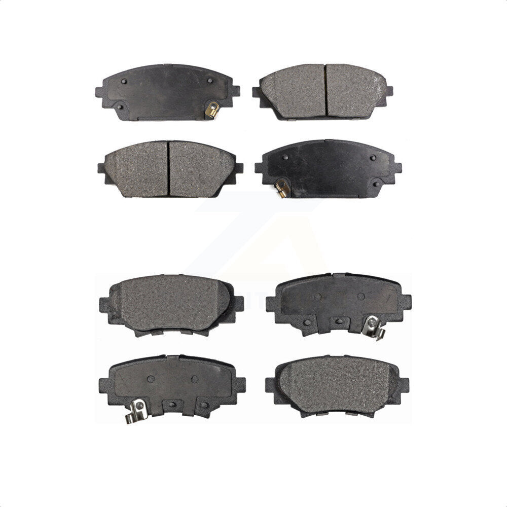 Front Rear Semi-Metallic Brake Pads Kit For Mazda 3 Sport KPF-100268
