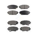 Front Rear Semi-Metallic Brake Pads Kit For Mazda 3 Sport KPF-100268