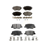 Front Rear Semi-Metallic Brake Pads Kit For Mazda 3 Sport KPF-100272