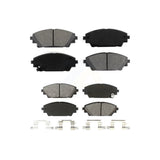 Front Rear Semi-Metallic Brake Pads Kit For Mazda 3 Sport KSM-100218