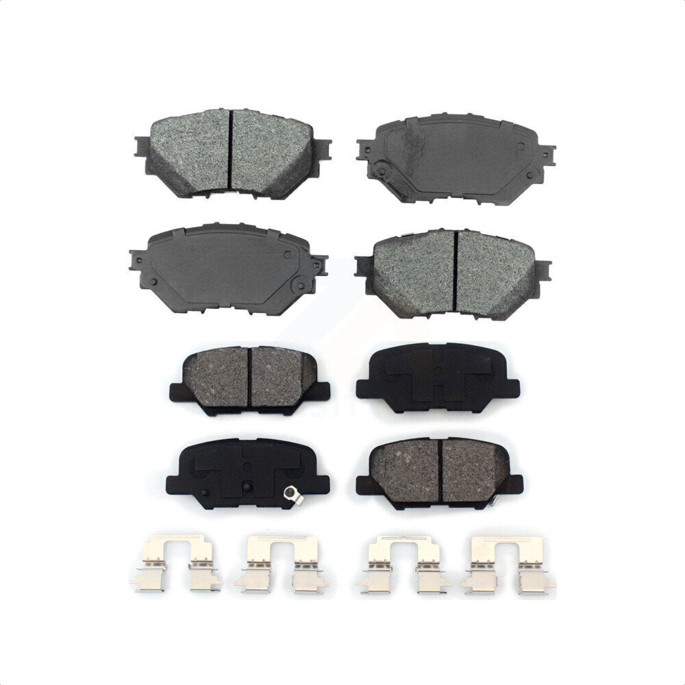 Front Rear Semi-Metallic Brake Pads Kit For Mazda 3 Sport KSM-100221