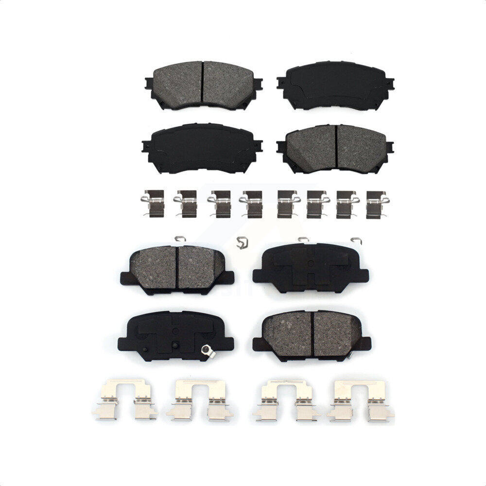 Front Rear Semi-Metallic Brake Pads Kit For Mazda 6 KSM-100215