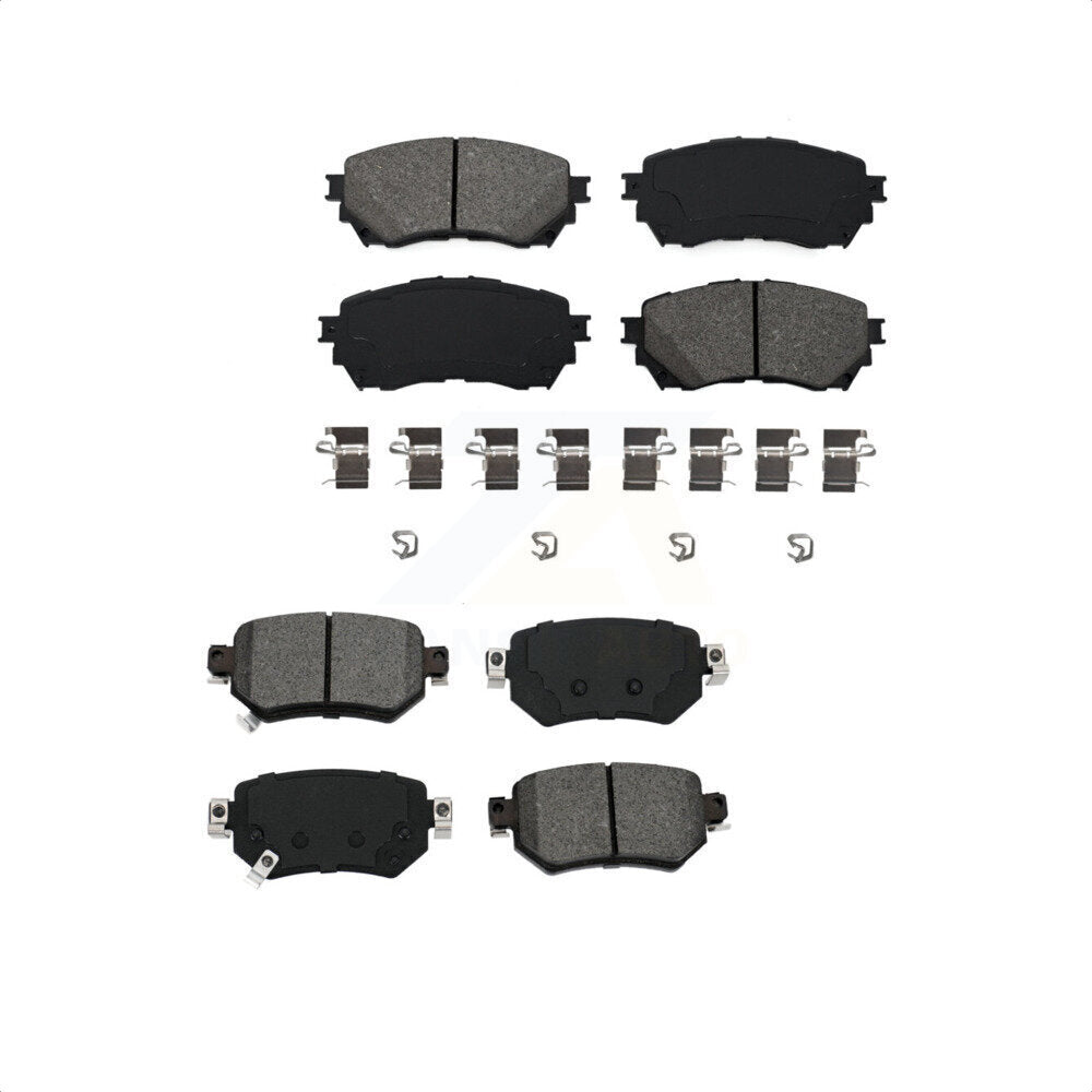 Front Rear Semi-Metallic Brake Pads Kit For Mazda 6 KSM-100479