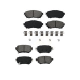 Front Rear Semi-Metallic Brake Pads Kit For Mazda 6 KSM-100479