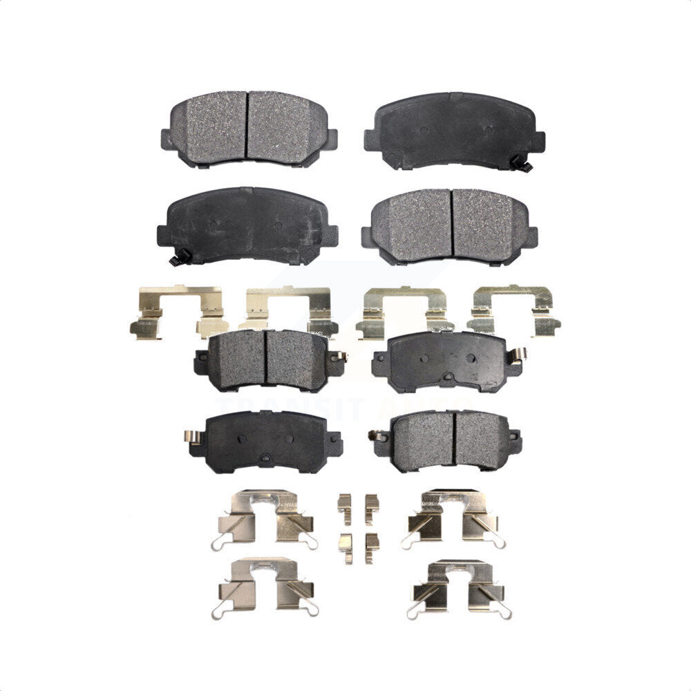 Front Rear Semi-Metallic Brake Pads Kit For Mazda CX-5 KPF-100240