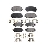 Front Rear Semi-Metallic Brake Pads Kit For Mazda CX-5 KPF-100240