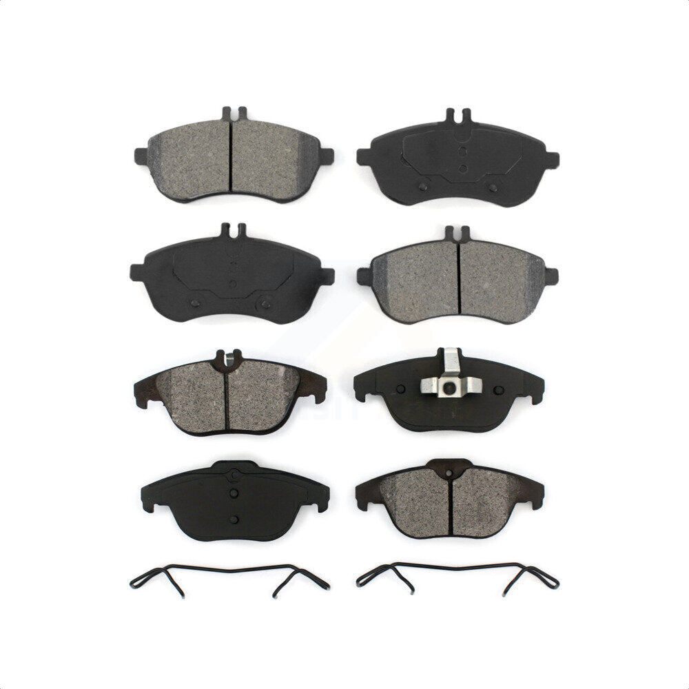 Front Rear Semi-Metallic Brake Pads Kit For Mercedes-Benz C300 C250 C230 KSM-100127