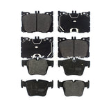 Front Rear Semi-Metallic Brake Pads Kit For Mercedes-Benz C43 AMG GLC43 C450 KPF-100508