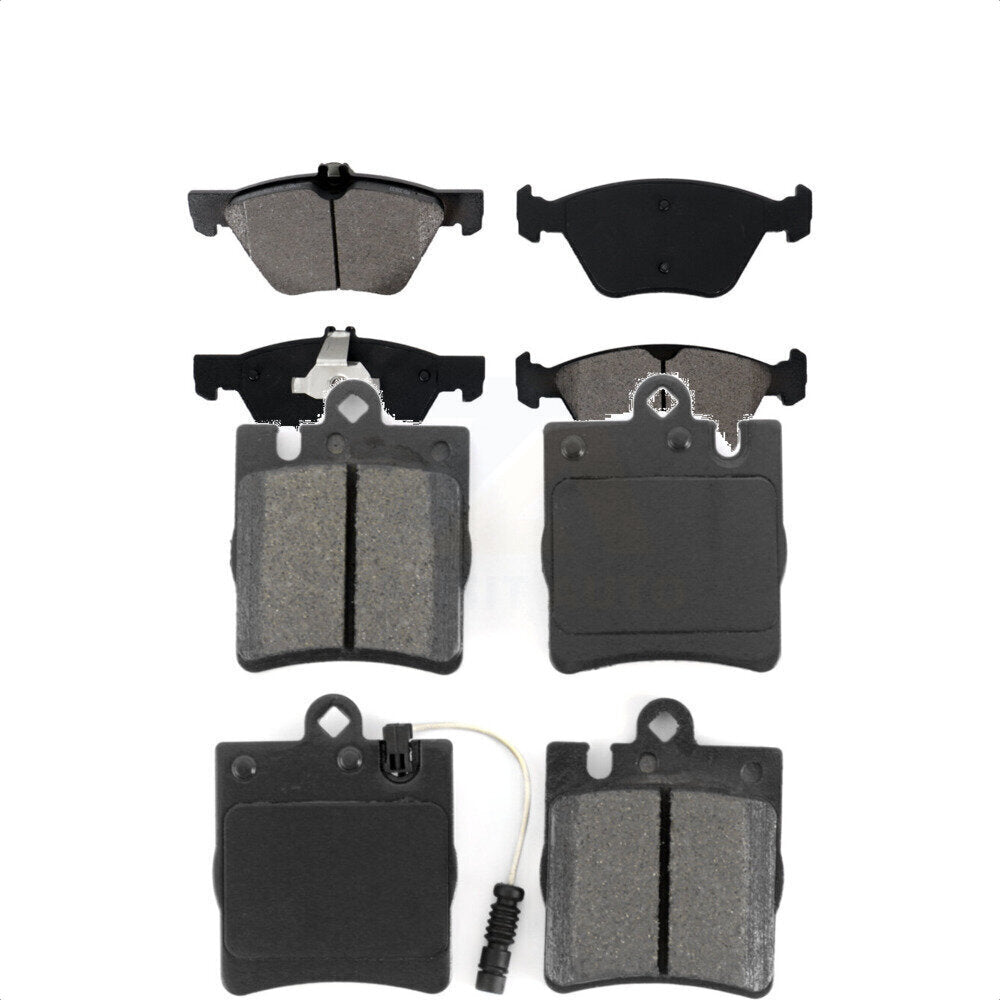 Front Rear Semi-Metallic Brake Pads Kit For Mercedes-Benz E320 CLK320 E430 CLK430 KSM-100371