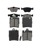 Front Rear Semi-Metallic Brake Pads Kit For Mercedes-Benz E320 CLK320 E430 CLK430 KSM-100371