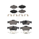 Front Rear Semi-Metallic Brake Pads Kit For Mercedes-Benz E350 E320 KPF-100567