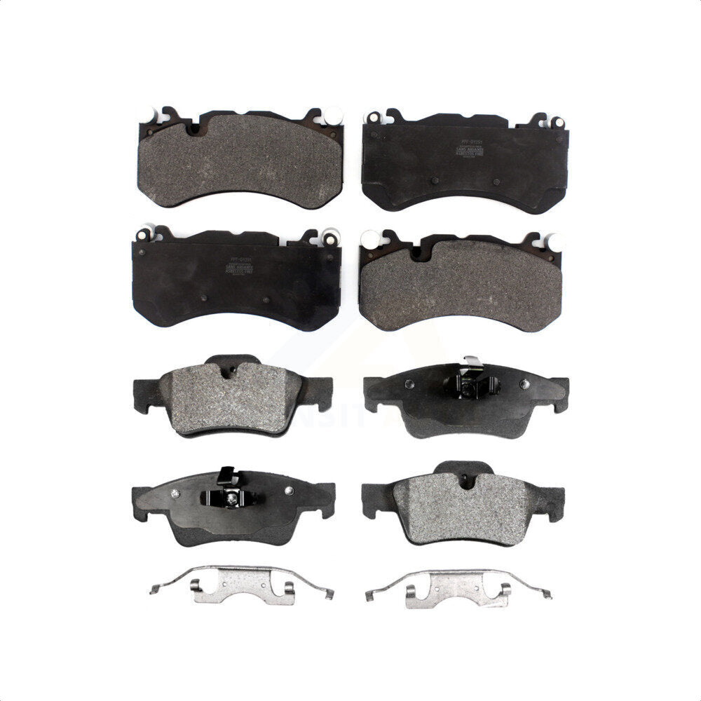 Front Rear Semi-Metallic Brake Pads Kit For Mercedes-Benz G63 AMG G65 KPF-100461