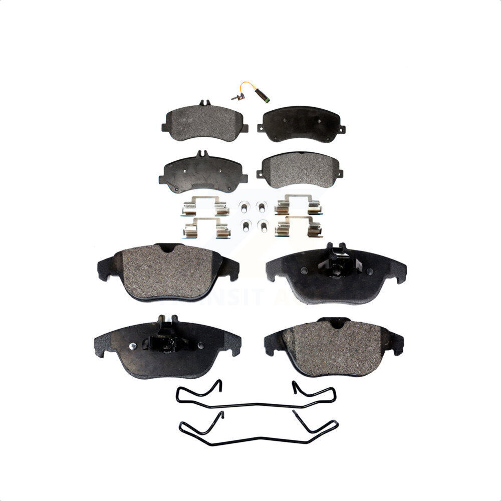 Front Rear Semi-Metallic Brake Pads Kit For Mercedes-Benz GLK350 GLK250 KPF-100165