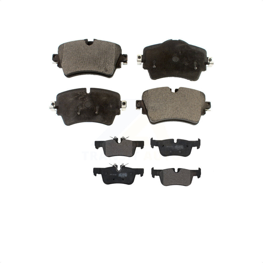 Front Rear Semi-Metallic Brake Pads Kit For Mini Cooper Clubman KPF-100558