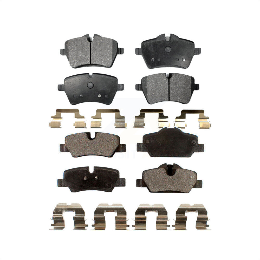 Front Rear Semi-Metallic Brake Pads Kit For Mini Cooper KPF-100086