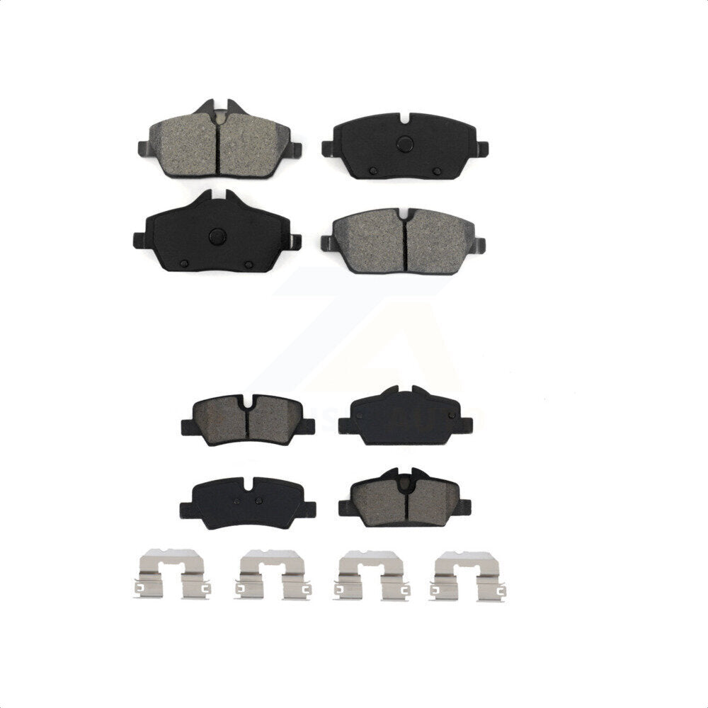 Front Rear Semi-Metallic Brake Pads Kit For Mini Cooper KSM-100495