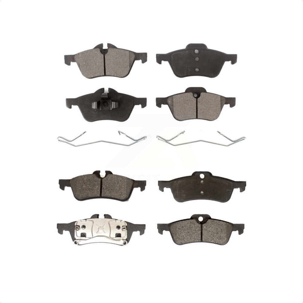 Front Rear Semi-Metallic Brake Pads Kit For Mini Cooper With 276mm Diameter Rotor KPF-100439