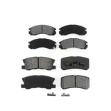 Front Rear Semi-Metallic Brake Pads Kit For Mitsubishi Lancer KSM-100263