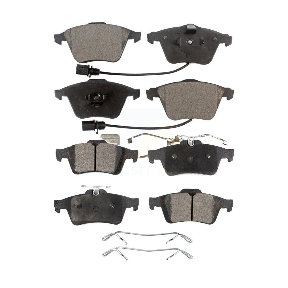 Front Rear Semi-Metallic Brake Pads Kit For Saab 9-3 9-3X KPF-100548