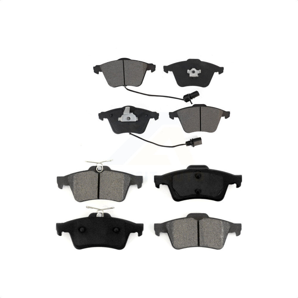 Front Rear Semi-Metallic Brake Pads Kit For Saab 9-3 9-3X KSM-100490