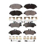 Front Rear Semi-Metallic Brake Pads Kit For Sprinter 2500 Mercedes-Benz Freightliner Dodge KPF-100116