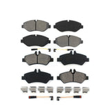 Front Rear Semi-Metallic Brake Pads Kit For Sprinter 2500 Mercedes-Benz Freightliner Dodge KSM-100116