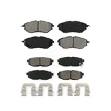 Front Rear Semi-Metallic Brake Pads Kit For Subaru Forester Outback Legacy Tribeca B9 KSM-100044