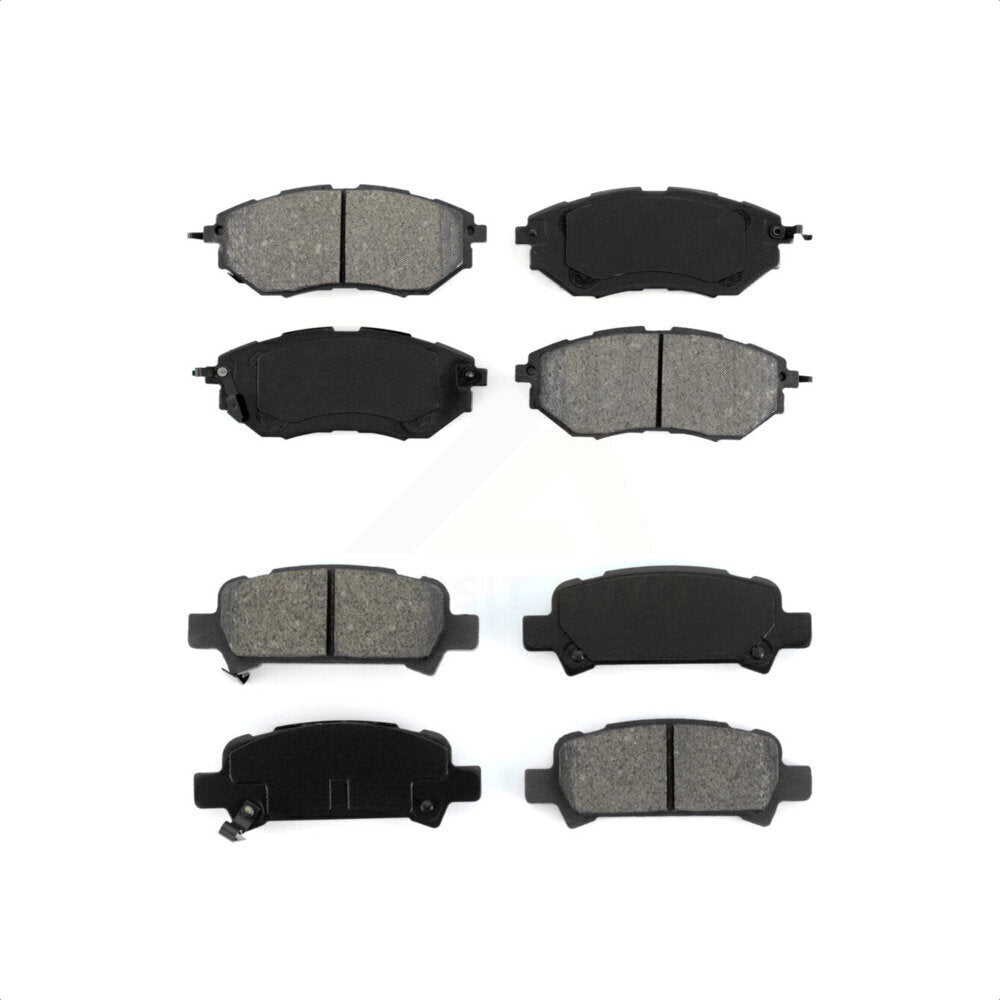 Front Rear Semi-Metallic Brake Pads Kit For Subaru Legacy KSM-100045