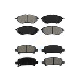 Front Rear Semi-Metallic Brake Pads Kit For Subaru Legacy KSM-100045