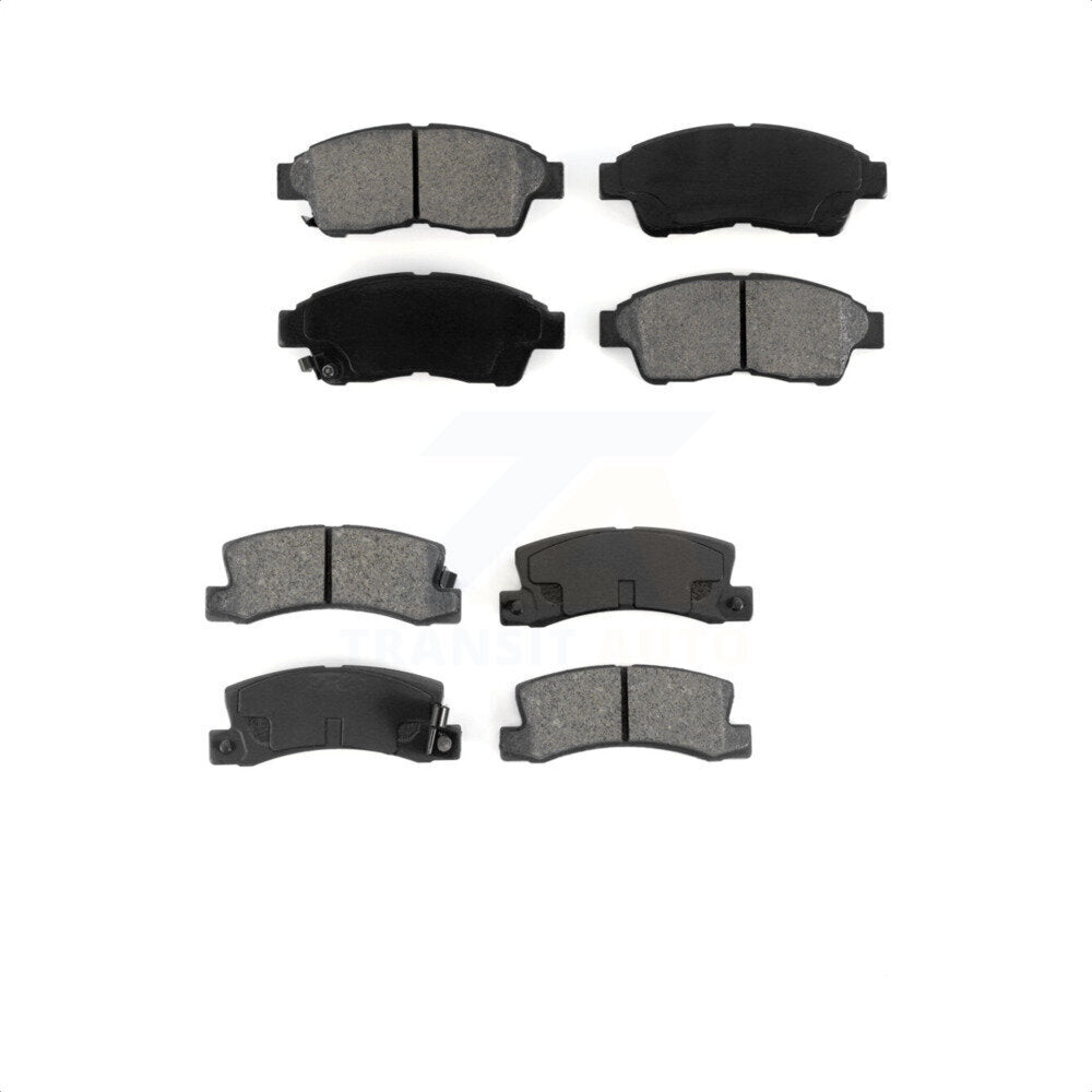 Front Rear Semi-Metallic Brake Pads Kit For Toyota Camry Celica KSM-100267