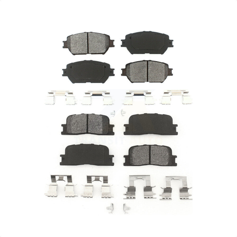 Front Rear Semi-Metallic Brake Pads Kit For Toyota Camry Vehicles Manufactured In Japan KSM-100403