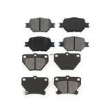 Front Rear Semi-Metallic Brake Pads Kit For Toyota Celica KSM-100347