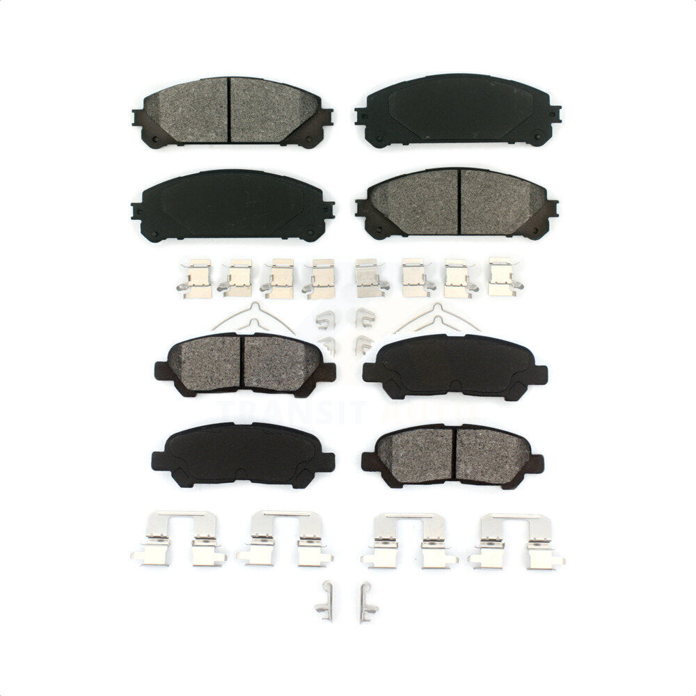 Front Rear Semi-Metallic Brake Pads Kit For Toyota Highlander KSM-100118