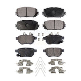 Front Rear Semi-Metallic Brake Pads Kit For Toyota Yaris KPF-100555