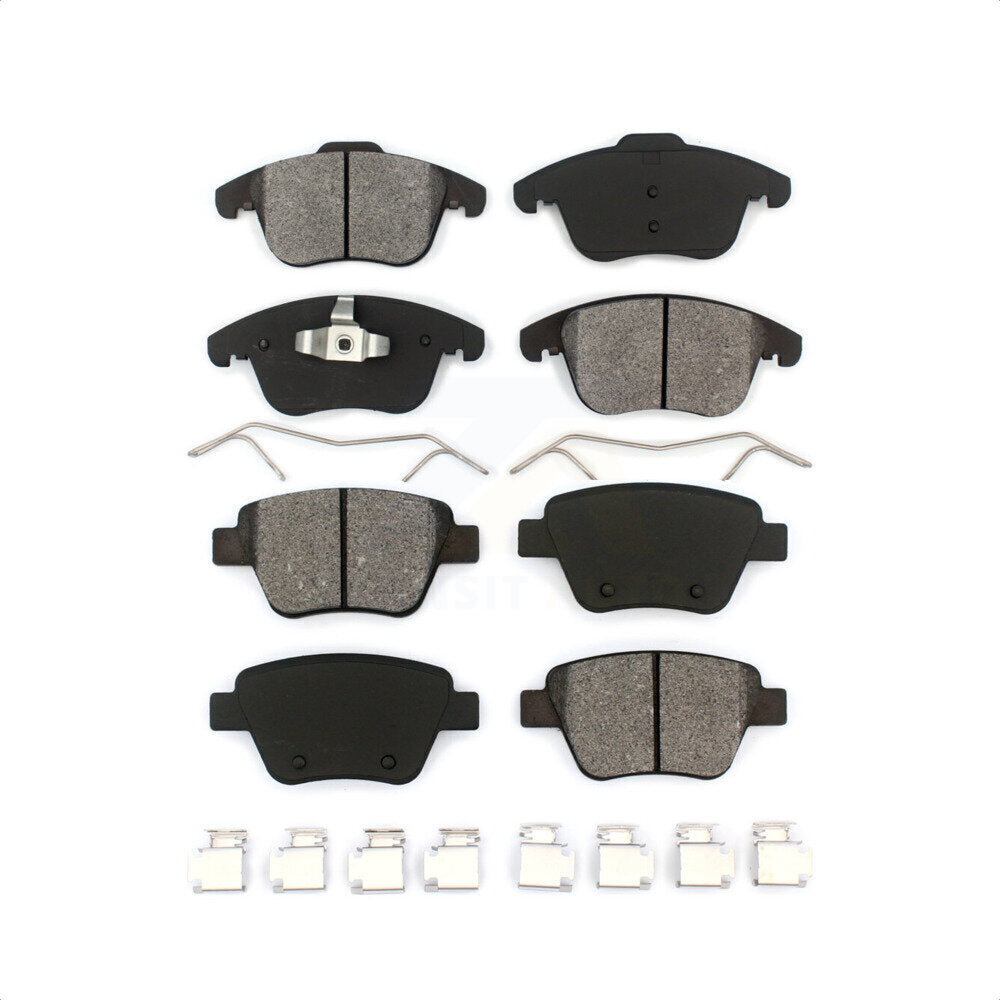 Front Rear Semi-Metallic Brake Pads Kit For Volkswagen Passat KSM-100143