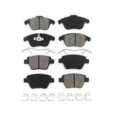 Front Rear Semi-Metallic Brake Pads Kit For Volkswagen Passat KSM-100143