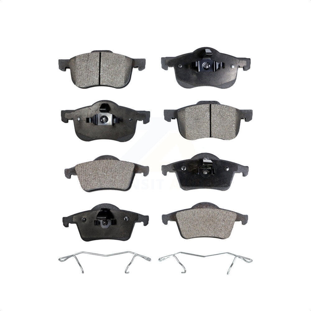 Front Rear Semi-Metallic Brake Pads Kit For Volvo S60 V70 XC70 S80 KPF-100363