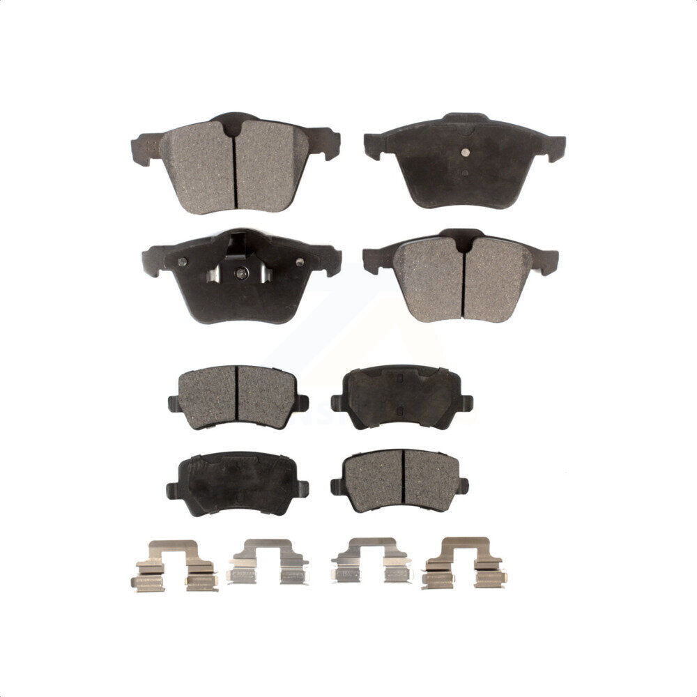 Front Rear Semi-Metallic Brake Pads Kit For Volvo S60 XC70 S80 V60 Cross Country V70 KPF-100109