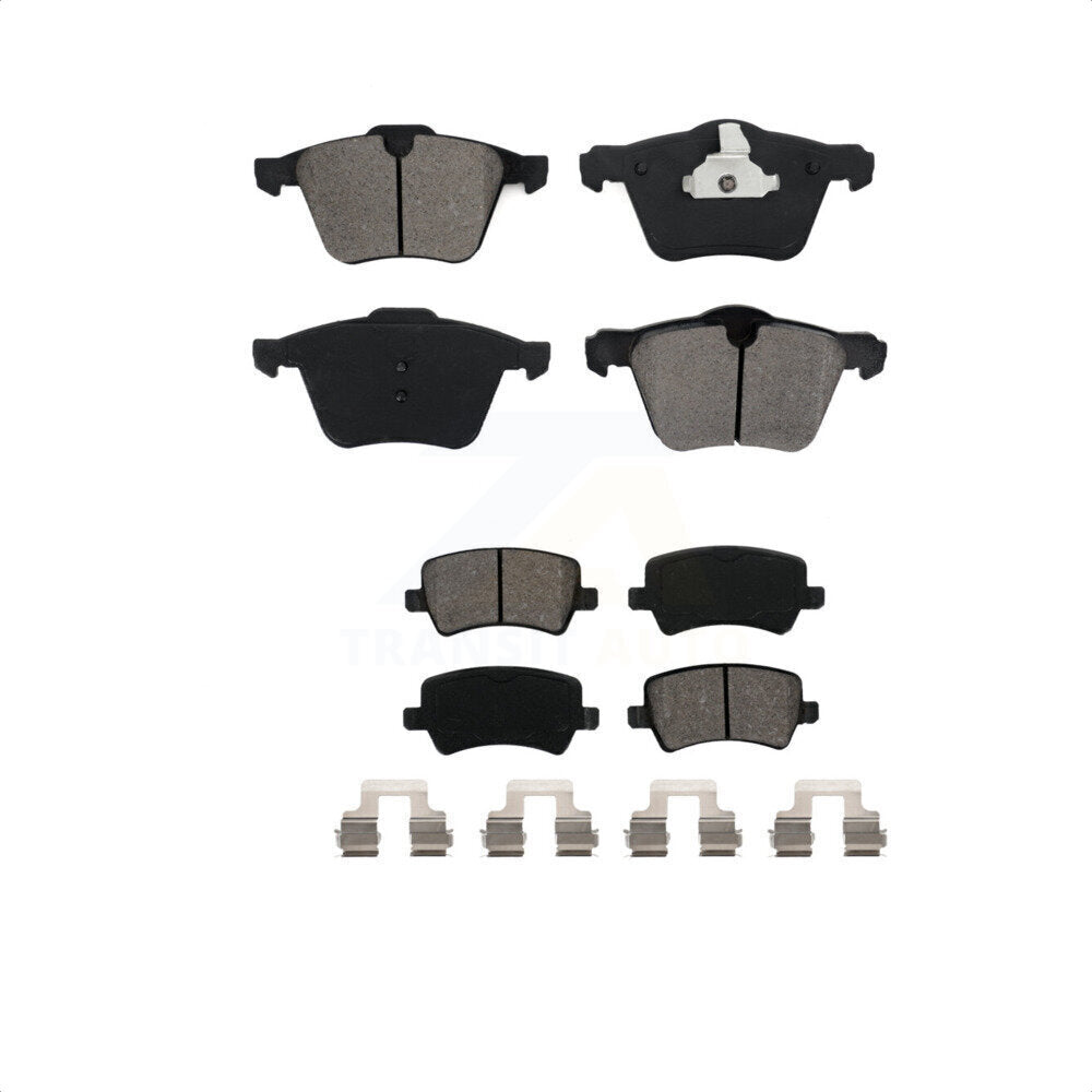 Front Rear Semi-Metallic Brake Pads Kit For Volvo S60 XC70 S80 V60 Cross Country V70 KSM-100110
