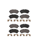 Front Rear Semi-Metallic Brake Pads Kit For W42 Workhorse Custom Chassis P32 KPF-100592