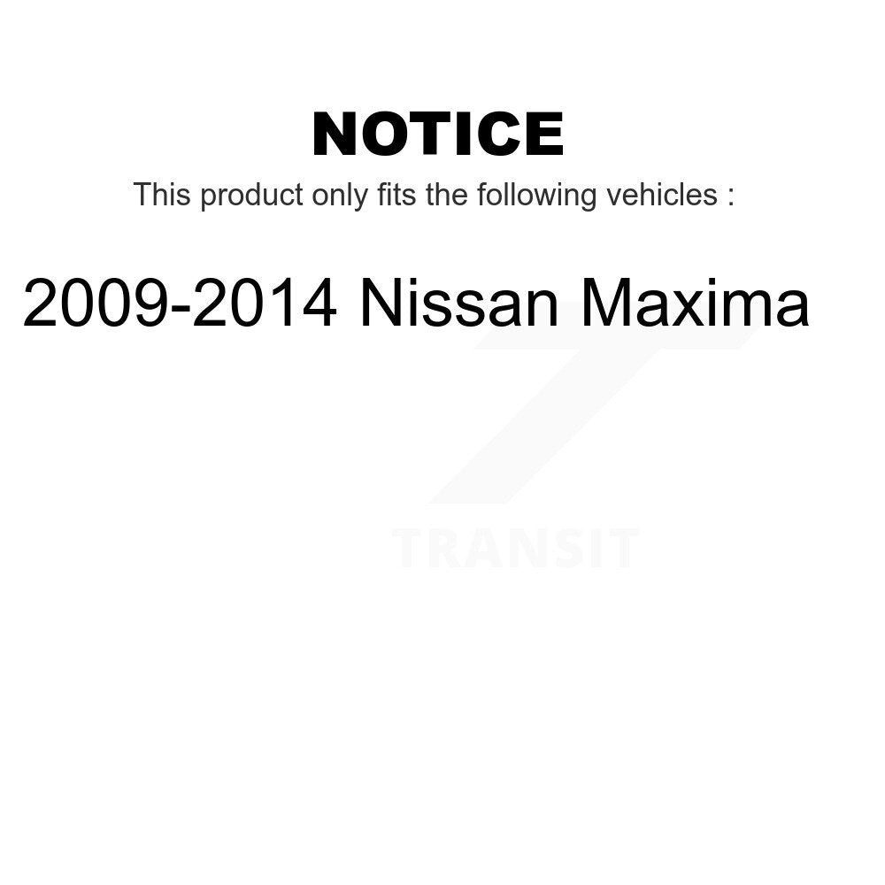 Front Rear Suspension Link Kit For 2009-2014 Nissan Maxima K72-100847