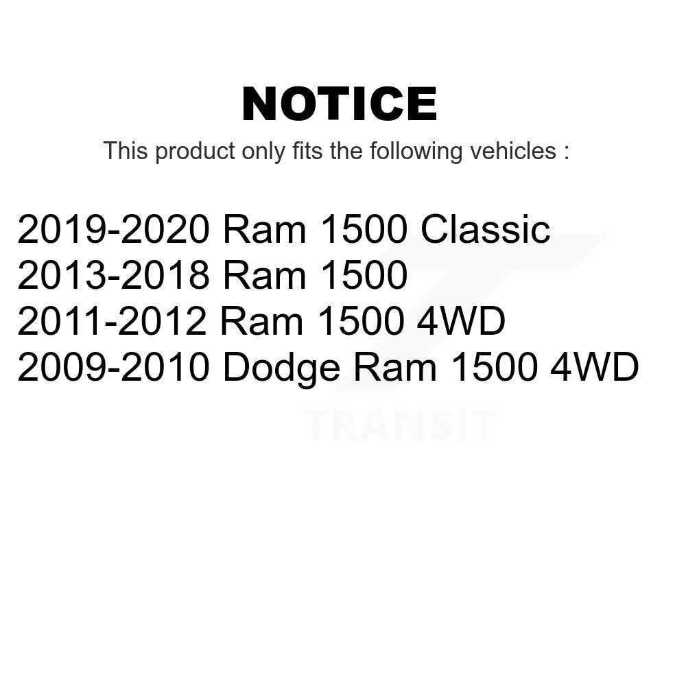 Front Rear Suspension Link Kit For Ram 1500 Dodge Classic K72-100832