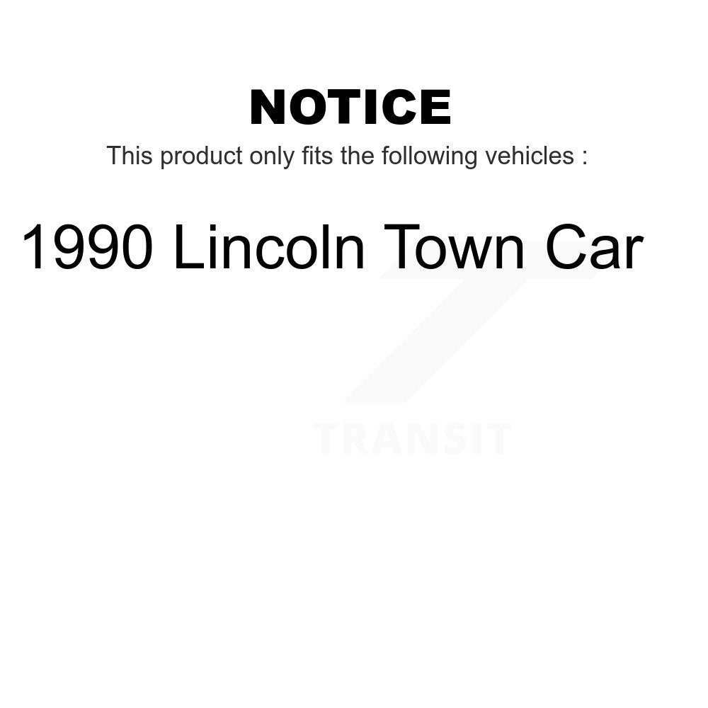 Front Rear Suspension Stabilizer Bar Link Kit For 1990 Lincoln Town Car KTR-102128