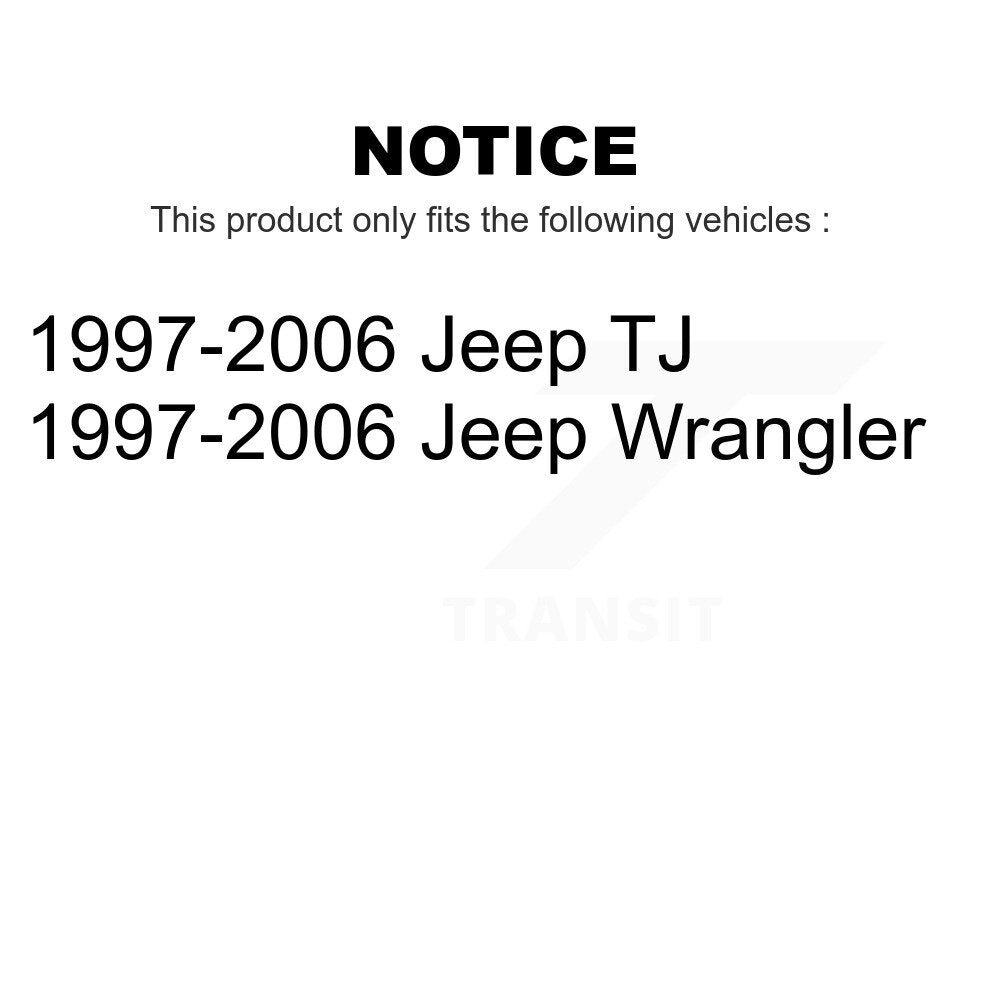 Front Rear Suspension Stabilizer Bar Link Kit For 1997-2006 Jeep Wrangler TJ KTR-101986
